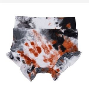 Angel Dear x SpearmintLOVE Crinkle Tie Dye Grey Ruffle Bloomer